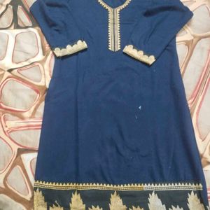 Wool Long Kurti