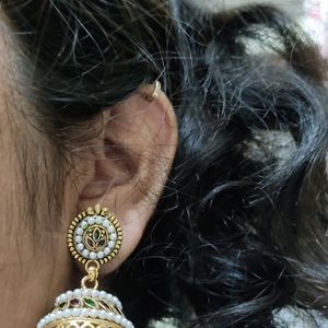 Moti & Meekari Earrings