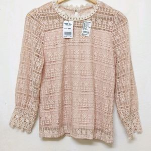 Trendy New Peach Pink Top For Women