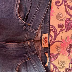 denim man blue jeans with good condition