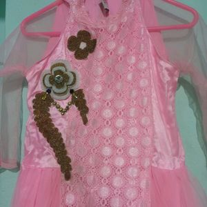 Baby Pink Cute Gown