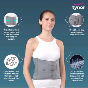 Combo Abdominal Support Belt & Ankle Bsnd