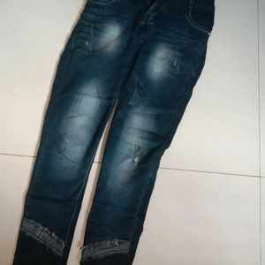 Damage Demin Jeans For Women