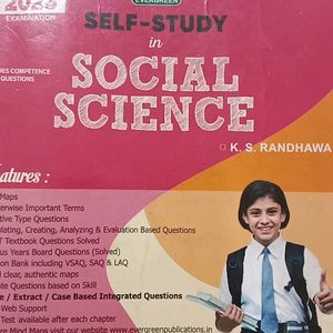 Self Study In Social Science  For Class 10th