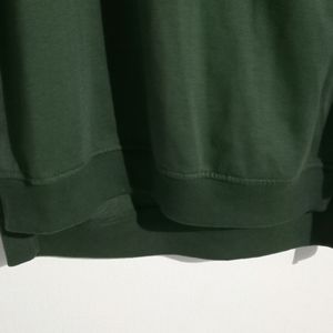 High And Low Green Sweatshirt