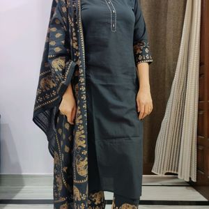 Kurta Pant Dupatta Set