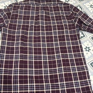 Checked Cotton Shirt