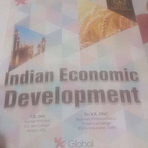 Indian Economic Development Class 12th Book