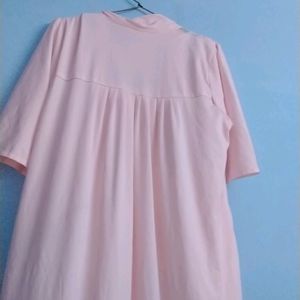 Satin Pink Nighty