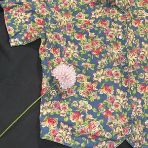 Floral Print Shirt