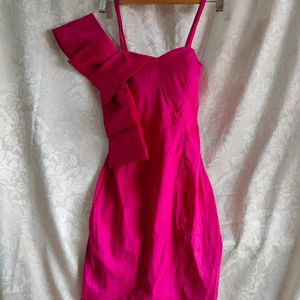 Hot Pink Designer Dress