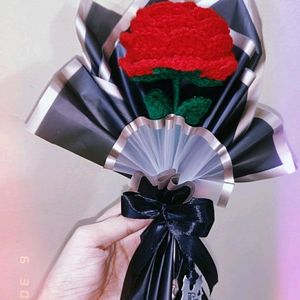 Crochet Rose Bouquet