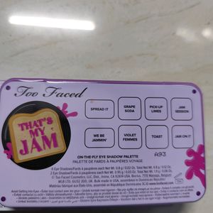 Too Faced Thts My Jam Eyeshadow Pallet