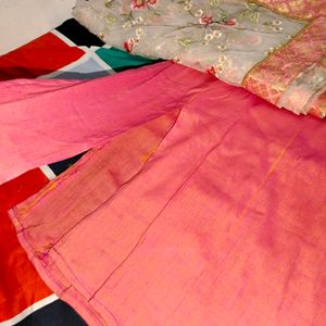 Kali Sharara Set With Dupatta