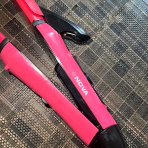 Straightner Crimper Curler Como