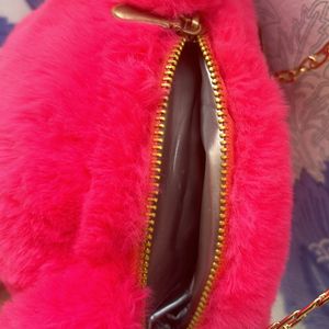 A Beautiful Pink Bear Bag