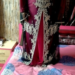 Handwork Straight Gown