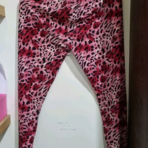 Cheetah Print Leggings For Girls