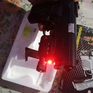 New Toy Gun With Laser Bullets No Box