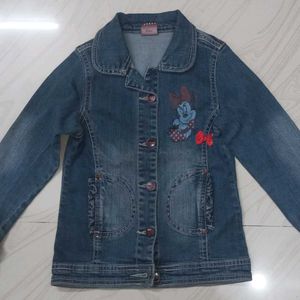 Denim Jacket For Girl 6 to 8 Year