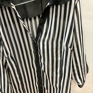 Black & white Striped Shirt