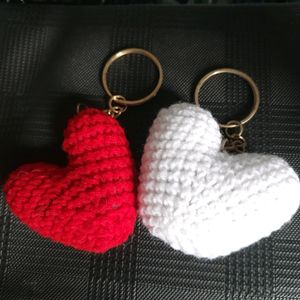 Couple Love Crochet keychain/bagcharm
