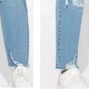 High Waste Jeans Blue