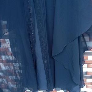 Navy Blue Abaya