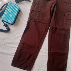 Brown Cargo Pant