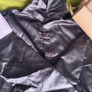 satin shirt