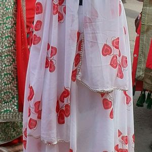 Love Heart 💖 One Piece With Dupatta