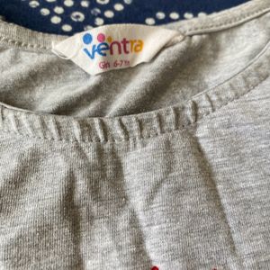 Ventra Dress For 6-7 Years Old