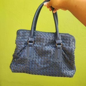 Blue Women Handbag