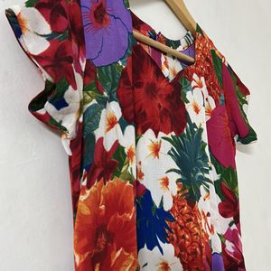 Floral Printed Dress For Women’s