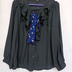 Black Top Shirt For Women