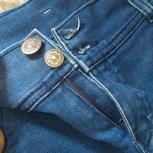 Damage Denim Jeans