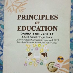 Principles Of Education/B.A 1st Sem. Edu. Subject