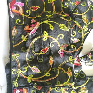 Free Size Padded Embroidered Blouse