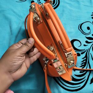 Very Beautiful Handbag With Sling 430/-