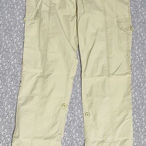 Biege Coloured Cargo Pant