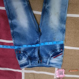 Combo Of Top And Denim Jeans For 4-5 Years Old Gir