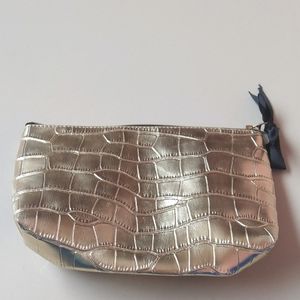 Golden Croc Pouch