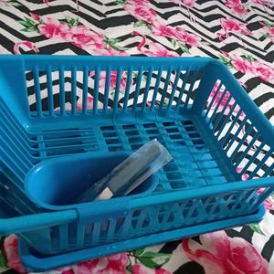 Plastic Dish Rack Dishes Drainer