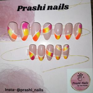 Luxurious Handmade Press On Nails Set(025)