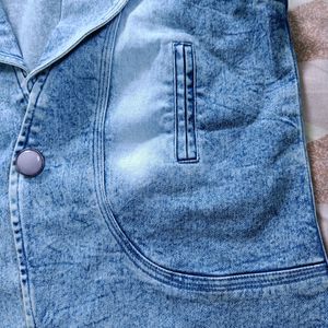 Sleeveless Denim Jacket