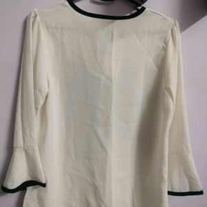 Korean Style White Top