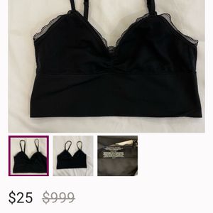 Victoria’s Secret Black Lace Bralette