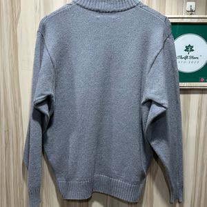 Crocodile High Neck Sweater