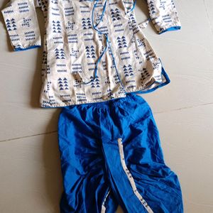 Beautiful Kurta Pjama Set For Kids Pure Cotton