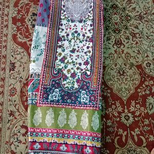 Unstitched Pakistani Suit